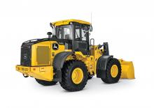 Gumikerekes homlokrakodók John Deere Construction 524K-II