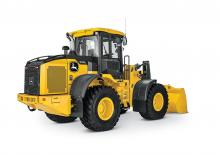 Gumikerekes homlokrakodók John Deere Construction 524L