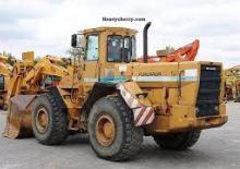 Gumikerekes homlokrakodók Furukawa (ex Dresser/IHC) 540 C