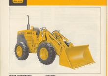 Gumikerekes homlokrakodók John Deere Construction 544 A