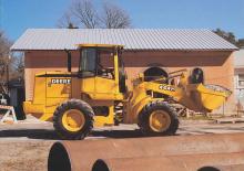Gumikerekes homlokrakodók John Deere Construction 544 H
