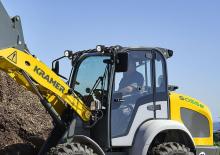 Gumikerekes homlokrakodók Wacker Neuson 5505 e