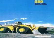 Gumikerekes homlokrakodók International Harvester 580