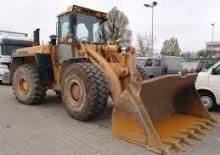 Gumikerekes homlokrakodók Hanomag 60 E