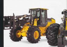 Gumikerekes homlokrakodók John Deere Construction 624 J TC