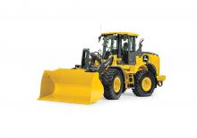Gumikerekes homlokrakodók John Deere Construction 624 P
