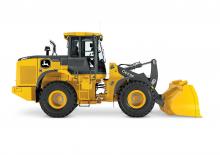 Gumikerekes homlokrakodók John Deere Construction 624L