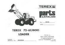 Gumikerekes homlokrakodók Terex 72-61/80 C
