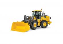 Gumikerekes homlokrakodók John Deere Construction 724 P