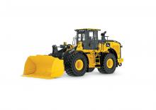 Gumikerekes homlokrakodók John Deere Construction 744 P