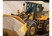 Gumikerekes homlokrakodók John Deere Construction 844 K