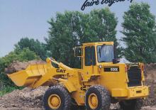 Gumikerekes homlokrakodók Caterpillar 936E
