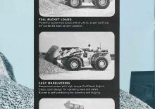 Gumikerekes homlokrakodók Caterpillar 944