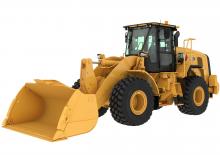 Gumikerekes homlokrakodók Caterpillar 950