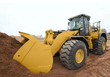 Gumikerekes homlokrakodók Caterpillar 980L