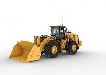 Gumikerekes homlokrakodók Caterpillar 982