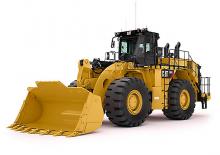 Gumikerekes homlokrakodók Caterpillar 990K