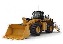 Gumikerekes homlokrakodók Caterpillar 992