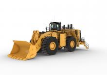 Gumikerekes homlokrakodók Caterpillar 995