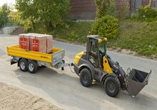 Gumikerekes homlokrakodók Mecalac AF1200