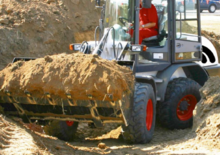 Gumikerekes homlokrakodók Bobcat AL 350