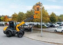 Gumikerekes homlokrakodók Mecalac AT900