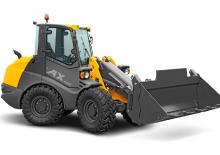 Gumikerekes homlokrakodók Mecalac AX 850