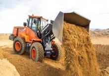 Gumikerekes homlokrakodók Doosan DL250
