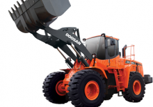 Gumikerekes homlokrakodók Doosan DL300A
