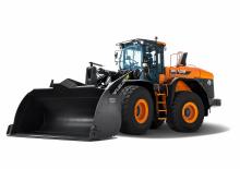 Gumikerekes homlokrakodók Develon DL420 CVT-7