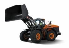 Gumikerekes homlokrakodók Develon DL480-7