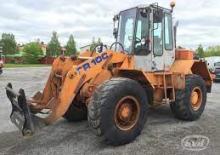 Gumikerekes homlokrakodók Fiat-Hitachi FR 10 B