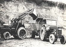 Gumikerekes homlokrakodók Volvo H10-35