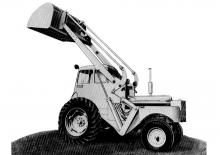 Gumikerekes homlokrakodók Volvo H10-350