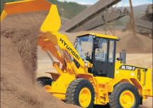 Gumikerekes homlokrakodók Hyundai HL 730-7 A