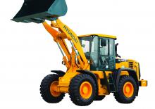 Gumikerekes homlokrakodók Hyundai HL 730-9 A