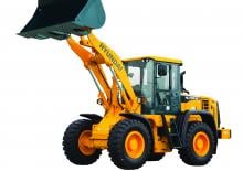 Gumikerekes homlokrakodók Hyundai HL 730-9