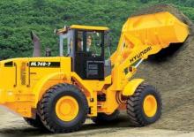 Gumikerekes homlokrakodók Hyundai HL 740-7 A