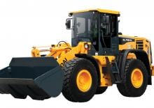 Gumikerekes homlokrakodók Hyundai HL 740-9 A