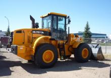Gumikerekes homlokrakodók Hyundai HL 757 TM 7A