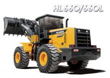 Gumikerekes homlokrakodók Hyundai HL660L
