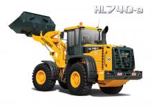 Gumikerekes homlokrakodók Hyundai HL740-9