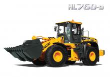 Gumikerekes homlokrakodók Hyundai HL760-9