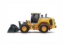Gumikerekes homlokrakodók Hyundai HL940A