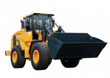 Gumikerekes homlokrakodók Hyundai HL955TM