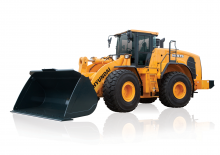 Gumikerekes homlokrakodók Hyundai HL965XT