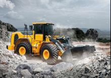 Gumikerekes homlokrakodók Hyundai HL970A