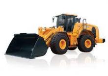 Gumikerekes homlokrakodók Hyundai HL975