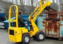 Gumikerekes homlokrakodók Gehlmax KL 155
