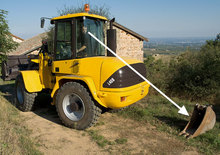 Gumikerekes homlokrakodók Volvo L 40